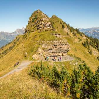 Wanderung zum Berggasthaus Prodkamm © Bergbahnen Flumserberg