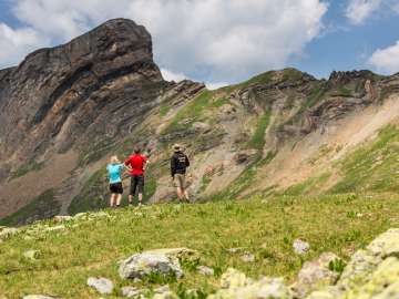 Alpenfaltung UNESCO Tektonikarena Sardona