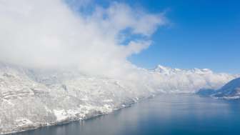 Walensee Winter komprimiert