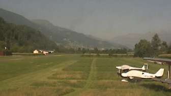 Webcam Bad Ragaz Flugplatz LSZE NW