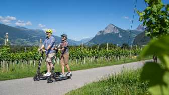 E-Scooter Picknicktour Bündner Herrschaft E-Scooter Picknicktour Bündner Herrschaft
