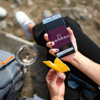 Audioguide Rucksack-Weinprobe © Heidiland Tourismus