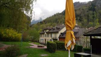 Minigolf mit Kiosk im Kurpark Bad Ragaz Minigolf mit Kiosk im Kurpark Bad Ragaz