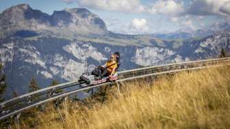 FLOOMZER summer toboggan run © Bergbahnen Flumserberg