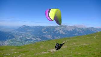 Gleitschirm Tandemfliegen im Heidiland