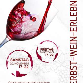 HerbstWeinErlebnis 2026 (Flyer Hochformat A5) FrontSeite