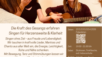 Flyer Heilsames Singen