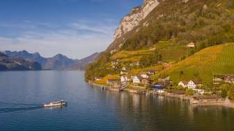 Quinten und Walensee © Heidiland Tourismus / Dolores Rupa