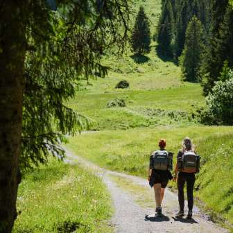 Hiking on the Flumserberg © Kevin Wildhaber
