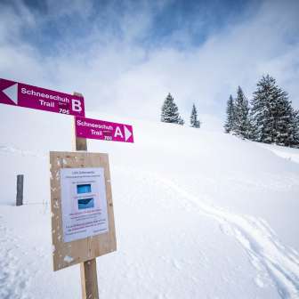 Wegweiser © Heidiland Tourismus / Thomas Kessler Visual
