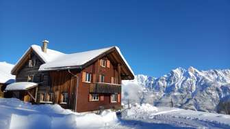 Gruppenunterkunft Berghaus Pfadiheim Sunnebode Tannenheim Flumserberg