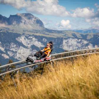 FLOOMZER summer toboggan run © Bergbahnen Flumserberg