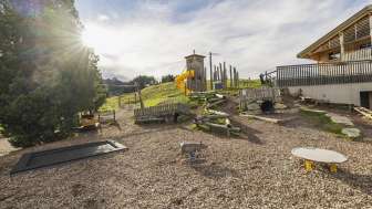 Spielplatz beim Restaurant Sennästube
