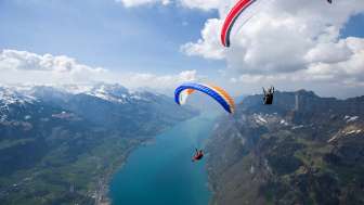Gleitschirm Tandemflug Walensee - Flums - Pizol Gleitschirm Tandemflug Walensee - Flums - Pizol