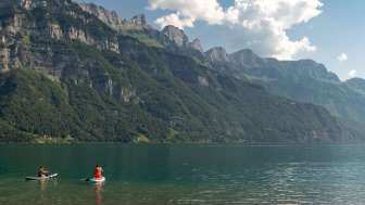 Badestrand, Murg, Walensee