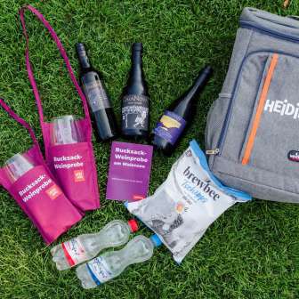 Inhalt Rucksack Classic © Heidiland Tourismus / Kevin Wildhaber