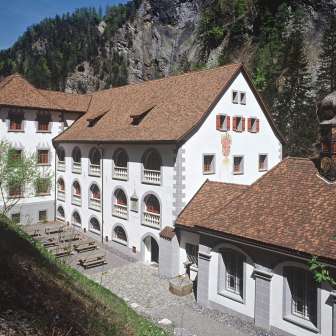 Altes Bad Pfäfers © Heidiland Tourismus