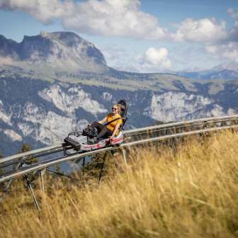 FLOOMZER summer toboggan run © Bergbahnen Flumserberg