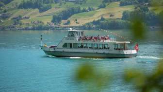 Schifffahrt auf dem Walensee © Heidiland Tourismus / Thomas Kessler Visual
