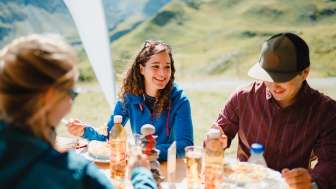 Vorspeise im Laufbodenstübli © Heidiland Tourismus