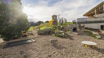 Spielplatz beim Restaurant Sennästube Spielplatz beim Restaurant Sennästube