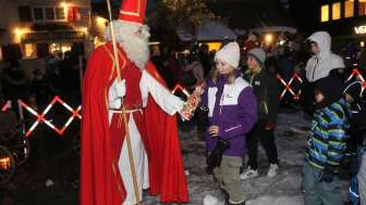 Weihnachtsmarkt, Dorfplatz Mels