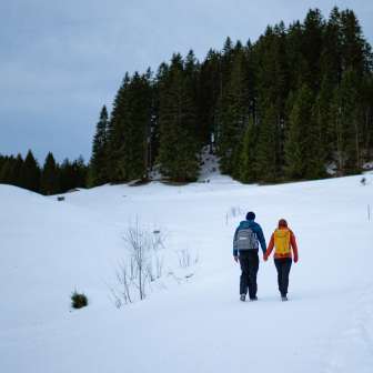 Winterspaziergang am Flumserberg © Kevin Wildhaber