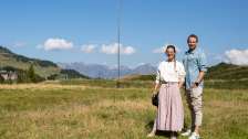 Martina Gassner & Manuel Rothmund auf der Alp Fursch