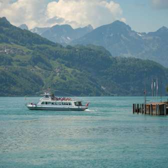 Quinten and Lake Walen © Thomas Kessler