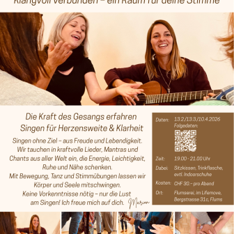 Flyer Heilsames Singen