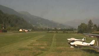 Webcam Bad Ragaz Flugplatz LSZE NW