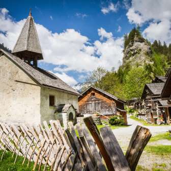 Walsersiedlung Sankt Martin © Heidiland Tourismus / Thomas Kessler Visual