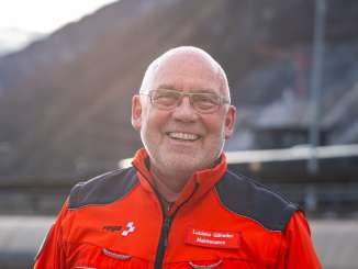 Portrait von Luciano Gähwiler in Rega-Uniform