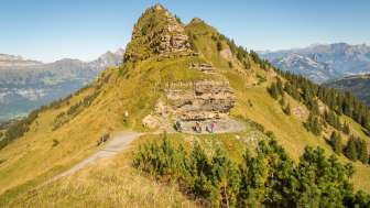 Wanderung zum Berggasthaus Prodkamm © Bergbahnen Flumserberg