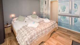 Hotelzimmer im Schloss Ragaz
