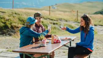 Vorspeise im Laufbodenstübli © Heidiland Tourismus