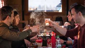 Fondue-Kutschenfahrt Bündner Herrschaft