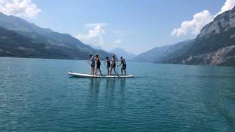 SUP-Verleih in der sagilounge am See SUP-Verleih in der sagilounge am See