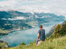 Walenstadtberg, Walensee, Bergsommer, Mehrtagestour, Tschingla, Berghütte, Aussicht