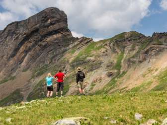 Alpenfaltung UNESCO Tektonikarena Sardona