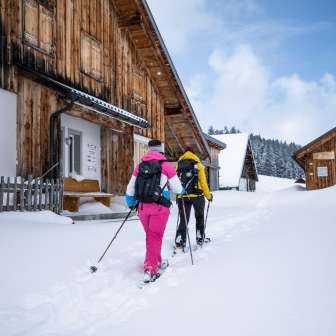 Schneeschuhwanderung Schönhalden © Heidiland Tourismus / Thomas Kessler Visual
