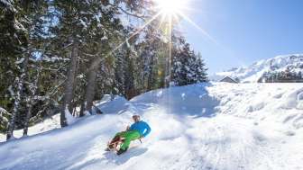 Schlittelpiste Maienberg - Wangs