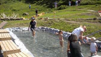 Kinder-Kneippanlage auf dem Heidipfad