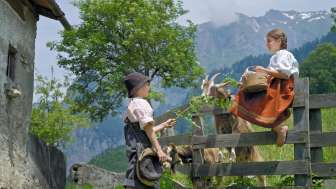 Heidi und Peter Peter, Alp, Heidi, Heidi und Peter, Heididorf, Geissen, Geschichte