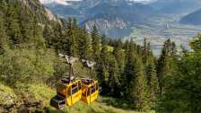 Älplibahn, Älplibahn Malans, Aussicht, Bündner Herrschaft, Malans, Rebberge, Weinberg