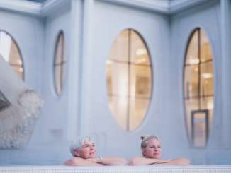 Entspannen, Erholung, Mutter und Tochter, Tamina Therme, Thermalwasser, Wellness