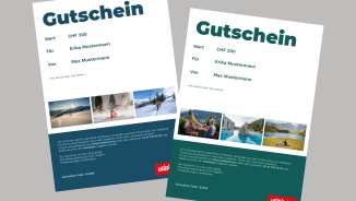 Online-Gutschein Heidiland Tourismus