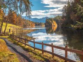 Ausflug, Chafensee Rundtour, Chapfensee, Herbst, Herbstfarben, Mels, Wald, Wandern