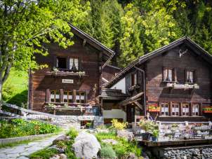 Walsersiedlung Sankt Martin im Calfeisental