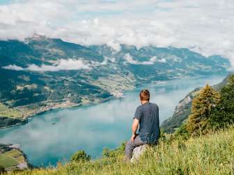 Walenstadtberg, Walensee, Bergsommer, Mehrtagestour, Tschingla, Berghütte, Aussicht